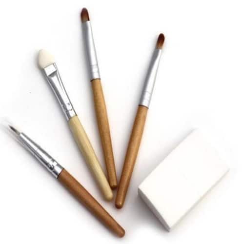 Natural Earth Paint make-up kwastjes