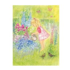 Ansichtkaart Bloemen hebben dorst (Marjan van Zeyl)