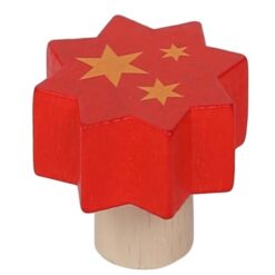 Ahrens steker ster (rood)