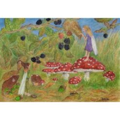 Ansichtkaart Herfsthulp