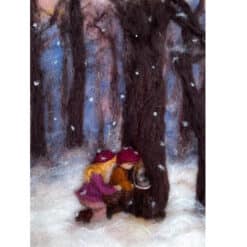 Ansichtkaart Winterontdekkingen - Het Wol Feetje