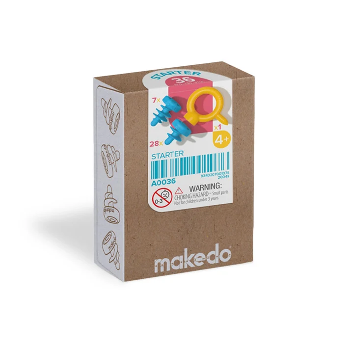 Makedo Starter Kit 36 onderdelen - Afbeelding 4