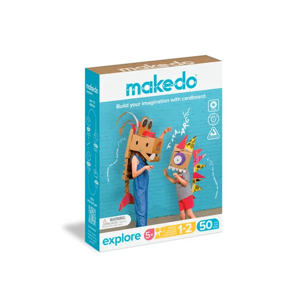 Makedo Explore Kit 50 onderdelen - Afbeelding 2